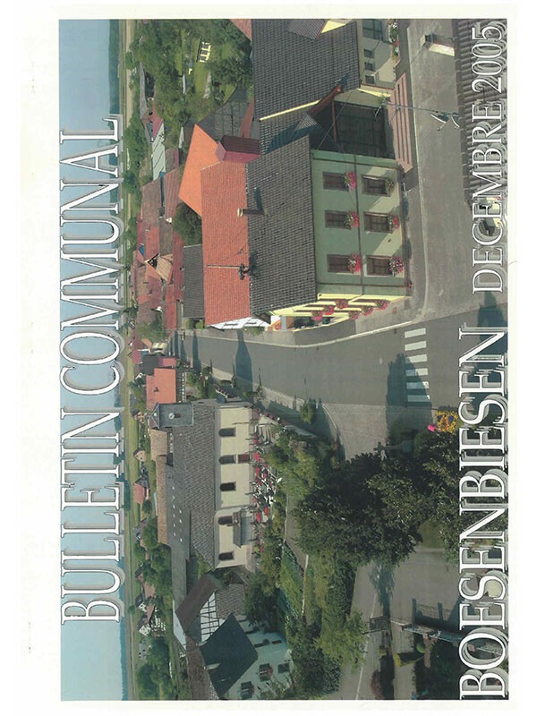 Bulletin municipale Boesenbisen 2005