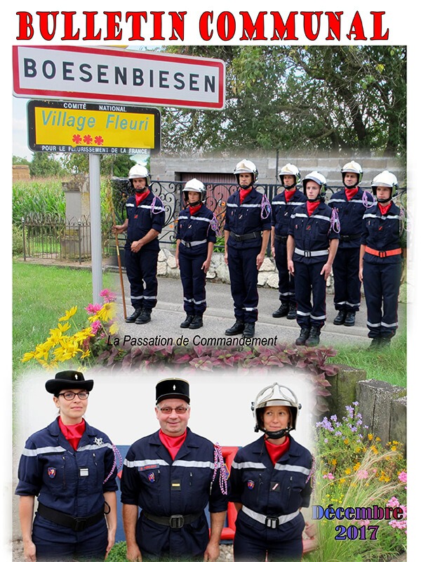 Bulletin municipale Boesenbisen 2017