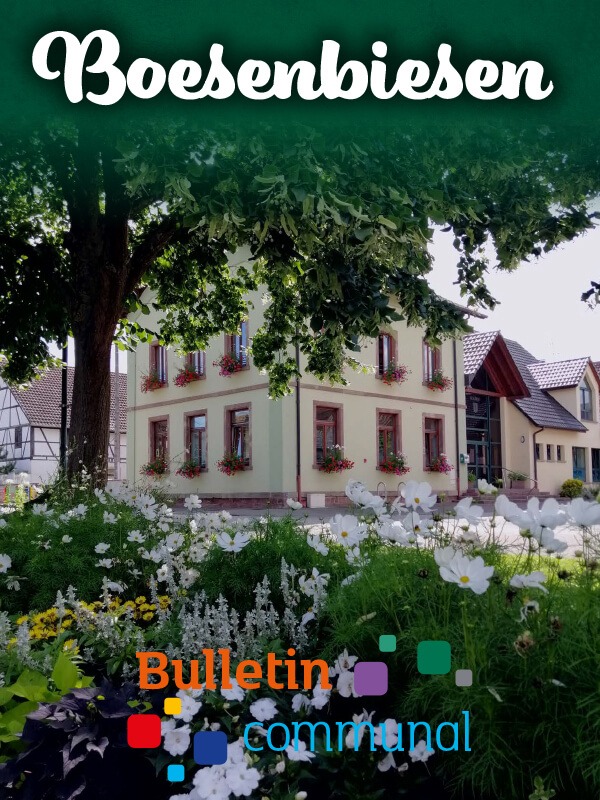 Bulletin municipale Boesenbiesen 2021