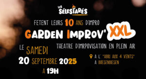 Affiche des dates des Selestarés à Boesenbiesen