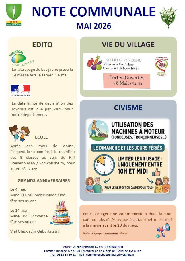 Mairie de Boesenbiesen
